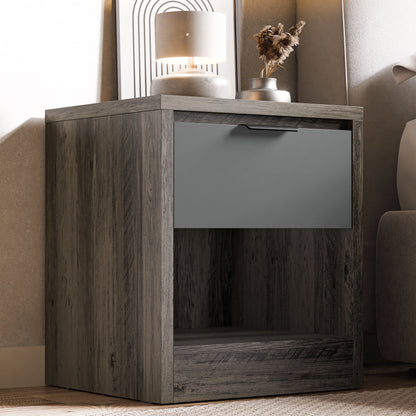 Table de chevet à 1 tiroir - Table de nuit