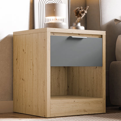 Table de chevet à 1 tiroir - Table de nuit