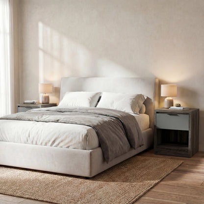 Table de chevet à 1 tiroir - Table de nuit